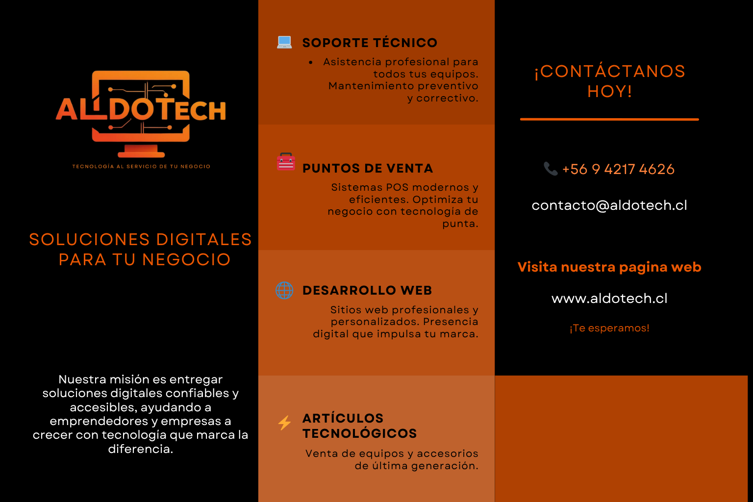  Tarjeta de presentación AldoTech